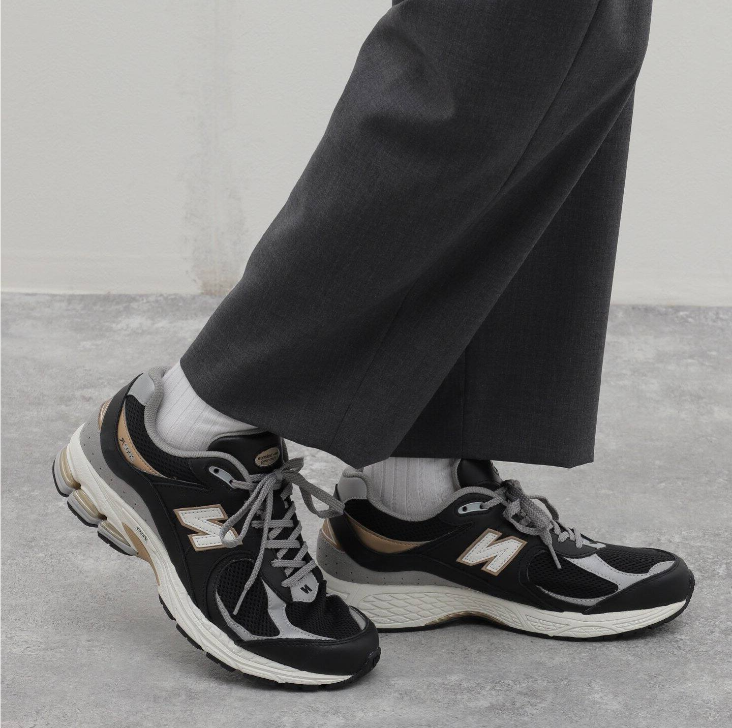 Giày New Balance 2002R ‘Black Salt Gold Metallic’ M2002RPO - Ảnh 4