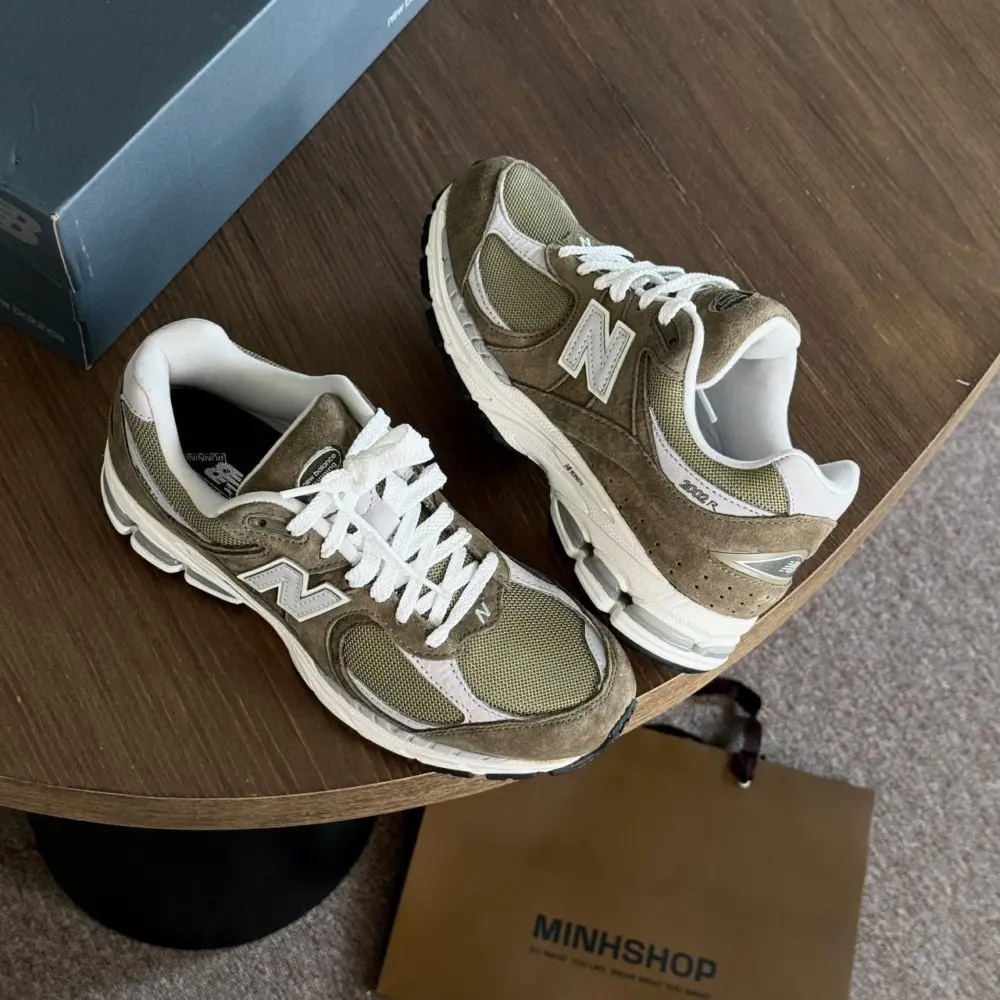 Alternative view of Giày New Balance 2002R Footlocker Exclusive ‘Green’ M2002RFO