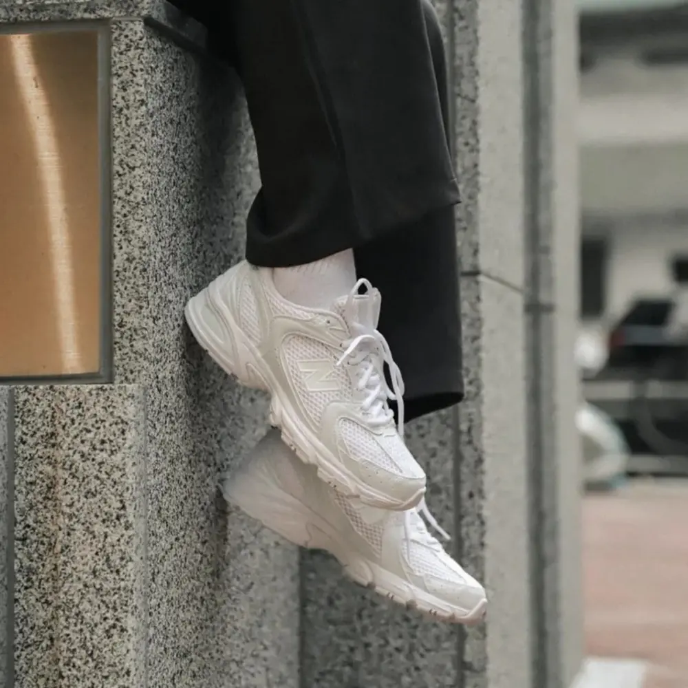 Giày New Balance 530 ‘Triple White’ MR530PA - Ảnh 8