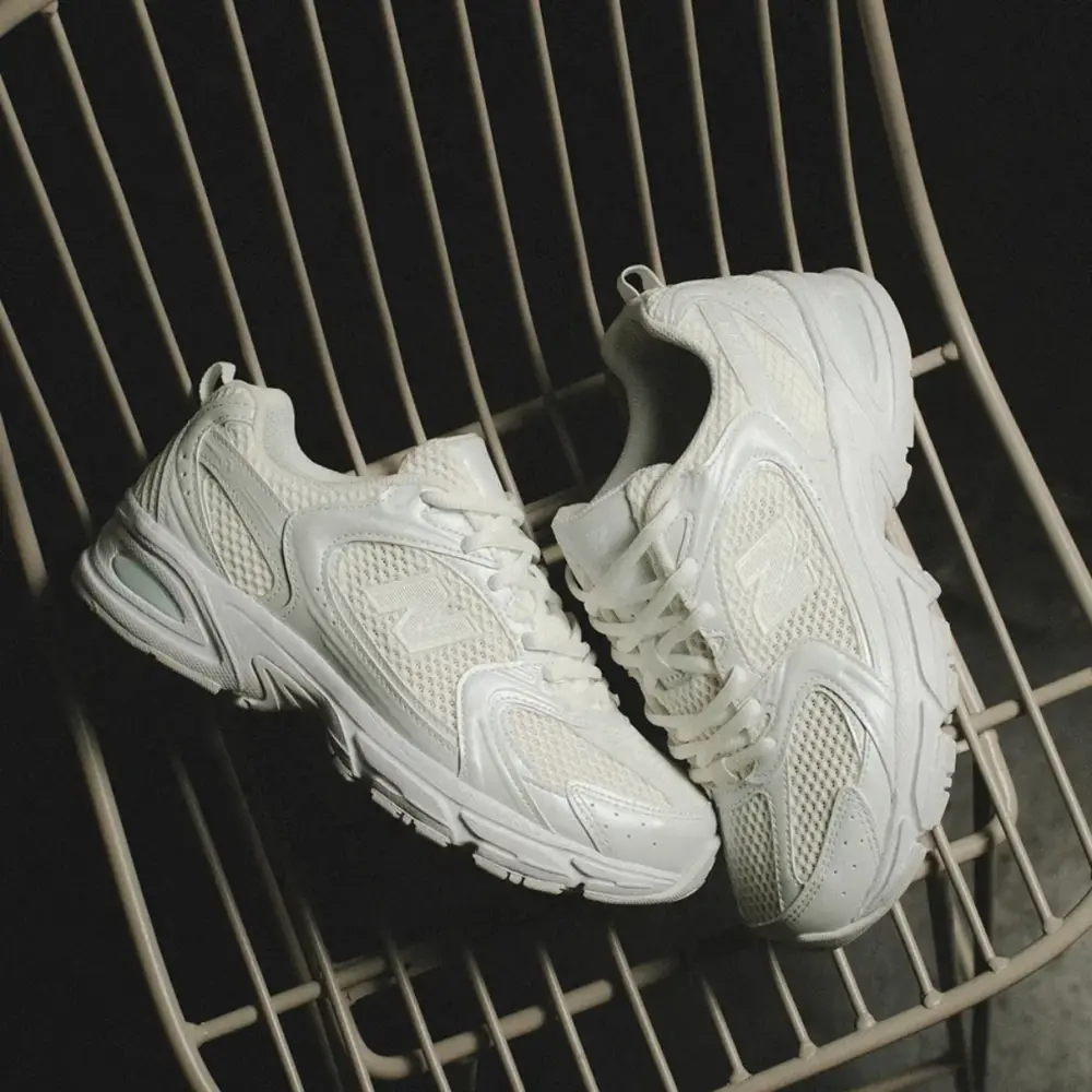 Giày New Balance 530 ‘Triple White’ MR530PA - Ảnh 9