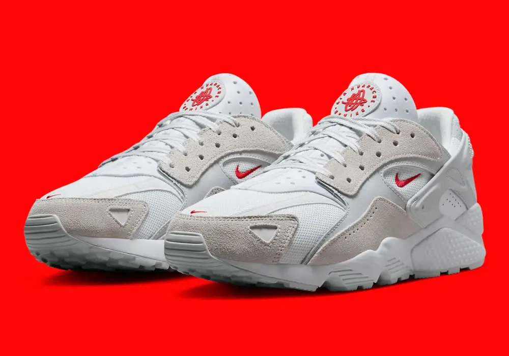 Alternative view of Giày Nike Air Huarache Runner ‘Dust University Red’ DZ3306-102