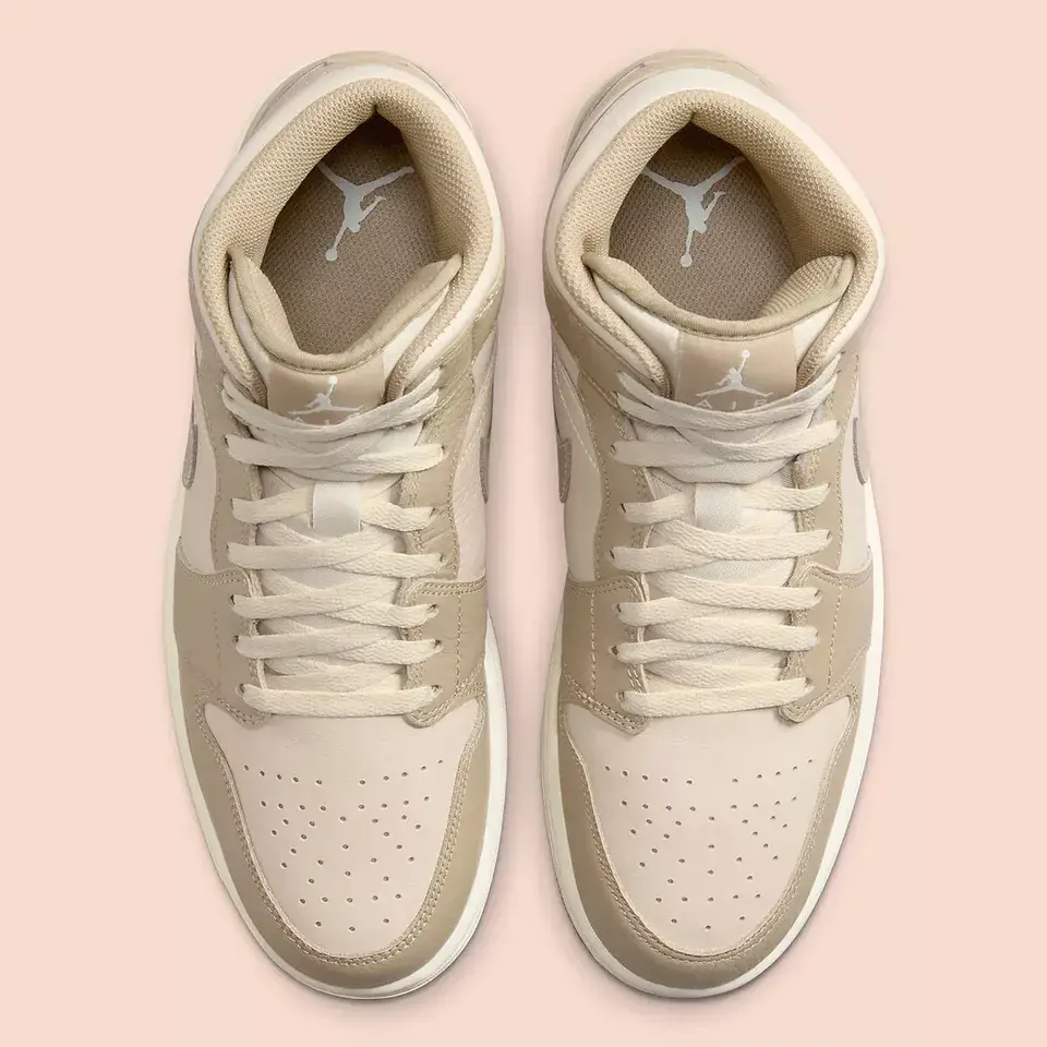 Giày Nike Air Jordan 1 Mid ‘Legend Brown’ HF4830-203 - Ảnh 3