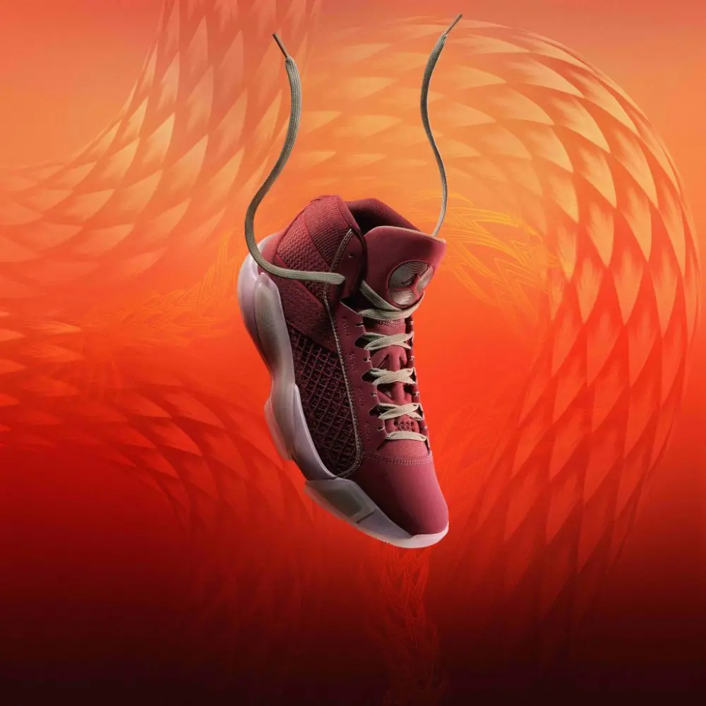 Alternative view of Giày Nike Air Jordan 38 PF ‘Year of the Dragon’ FQ8896-600