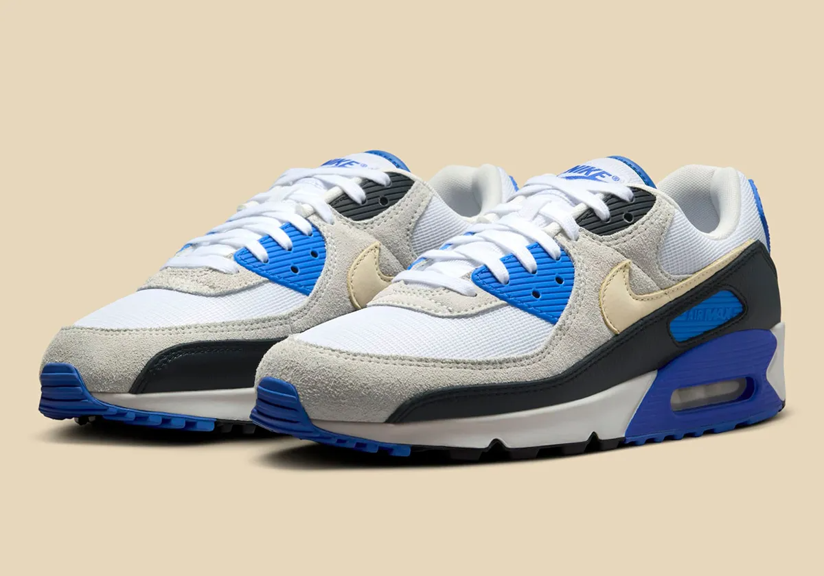 Giày Nike Air Max 90 Premium ‘Racer Blue’ HF3449-100 - Ảnh 5