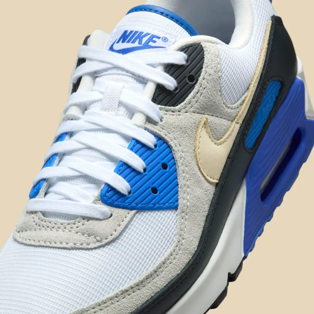 Alternative view of Giày Nike Air Max 90 Premium ‘Racer Blue’ HF3449-100