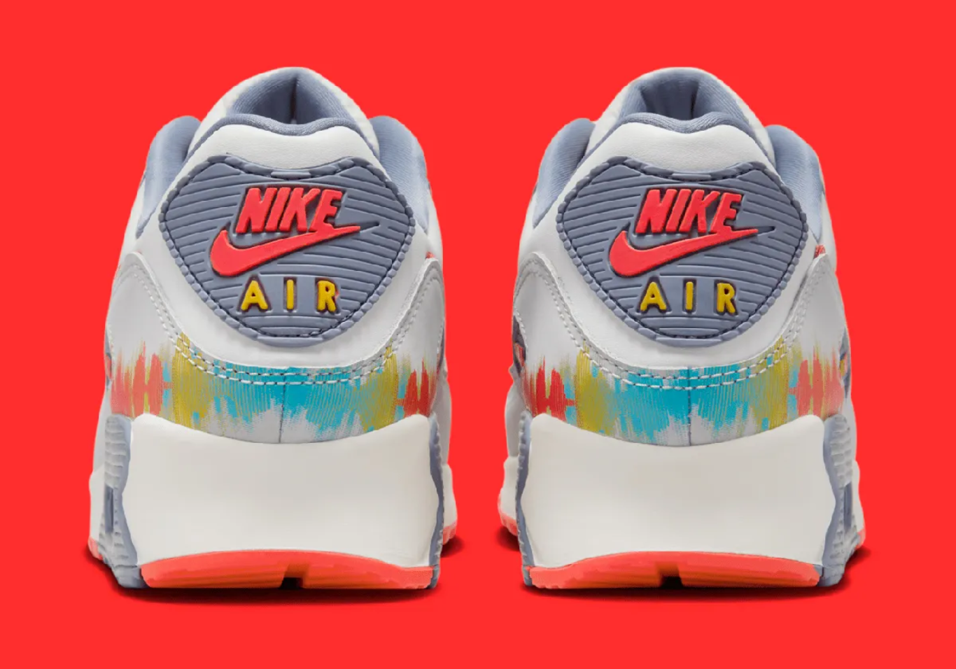 Giày Nike Air Max 90 Premium ‘Sound Wave’ HJ9147-121 - Ảnh 4