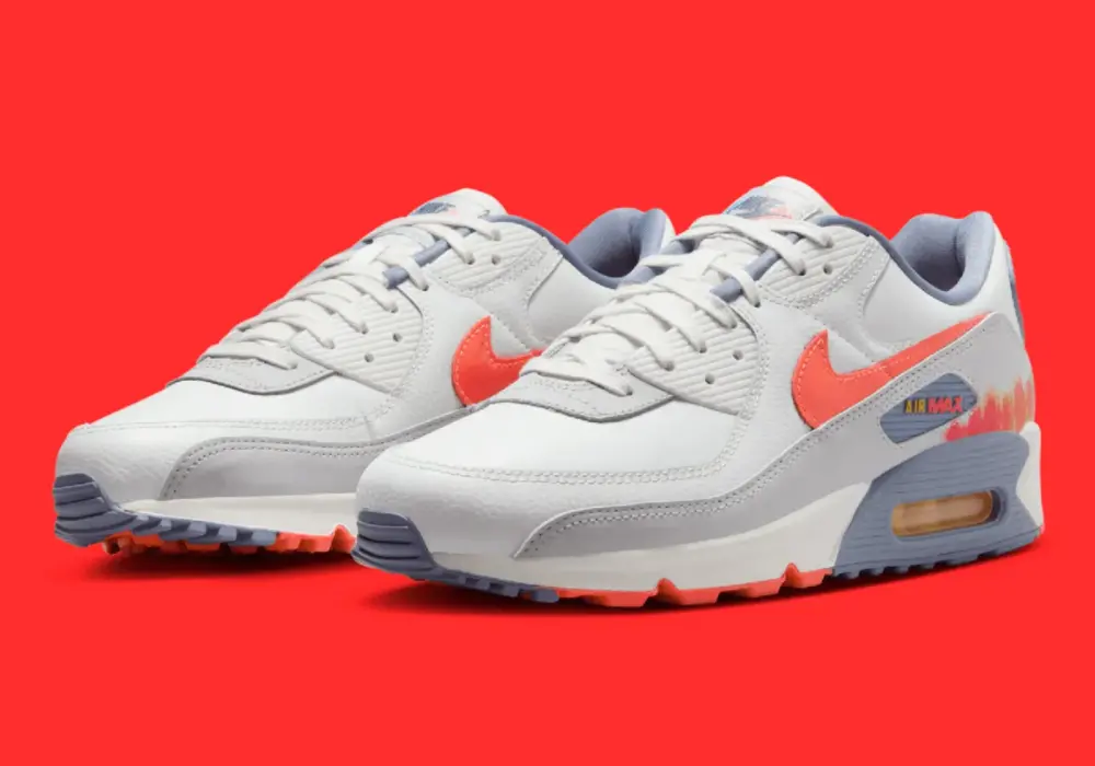 Alternative view of Giày Nike Air Max 90 Premium ‘Sound Wave’ HJ9147-121