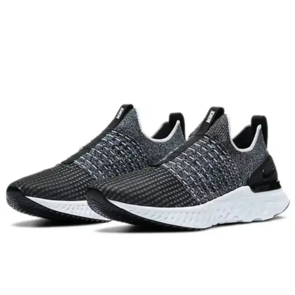Giày Nike React Phantom Run Flyknit 2 ‘Black Grey’ CJ0277-003 - Ảnh 3