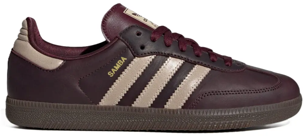Giày Adidas Samba OG ‘Maroon Crystal Sand’ IF7004