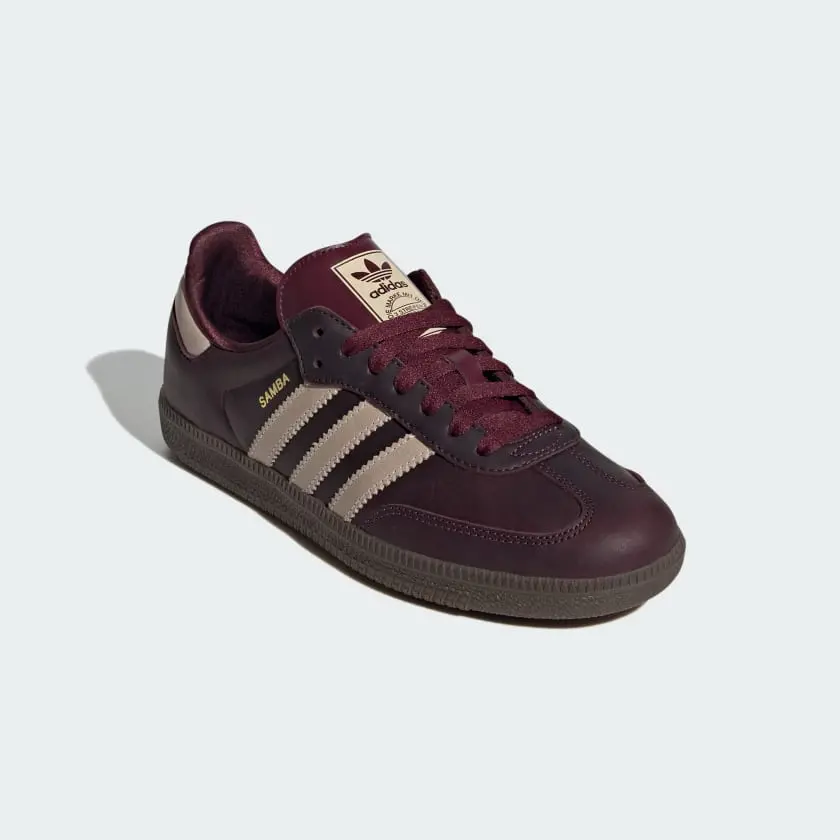 Giày Adidas Samba OG ‘Maroon Crystal Sand’ IF7004 - Ảnh 4