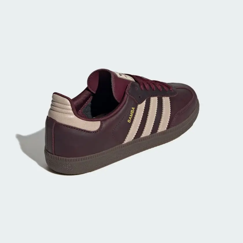 Giày Adidas Samba OG ‘Maroon Crystal Sand’ IF7004 - Ảnh 3