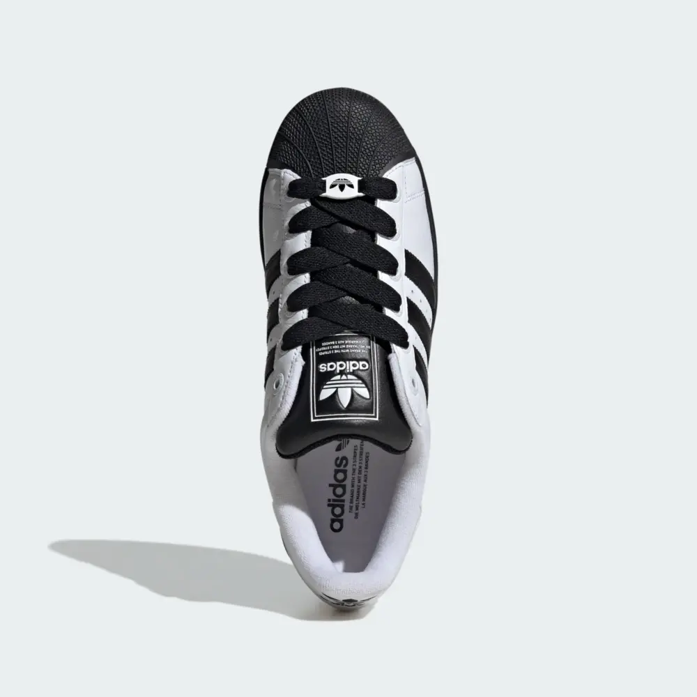 Alternative view of Giày Adidas Superstar II ‘White Black’ JI0124