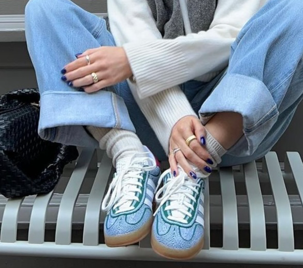 Giày Adidas x Sean Wotherspoon Gazelle Indoor ‘Green Cloud’ IG1456 - Ảnh 4