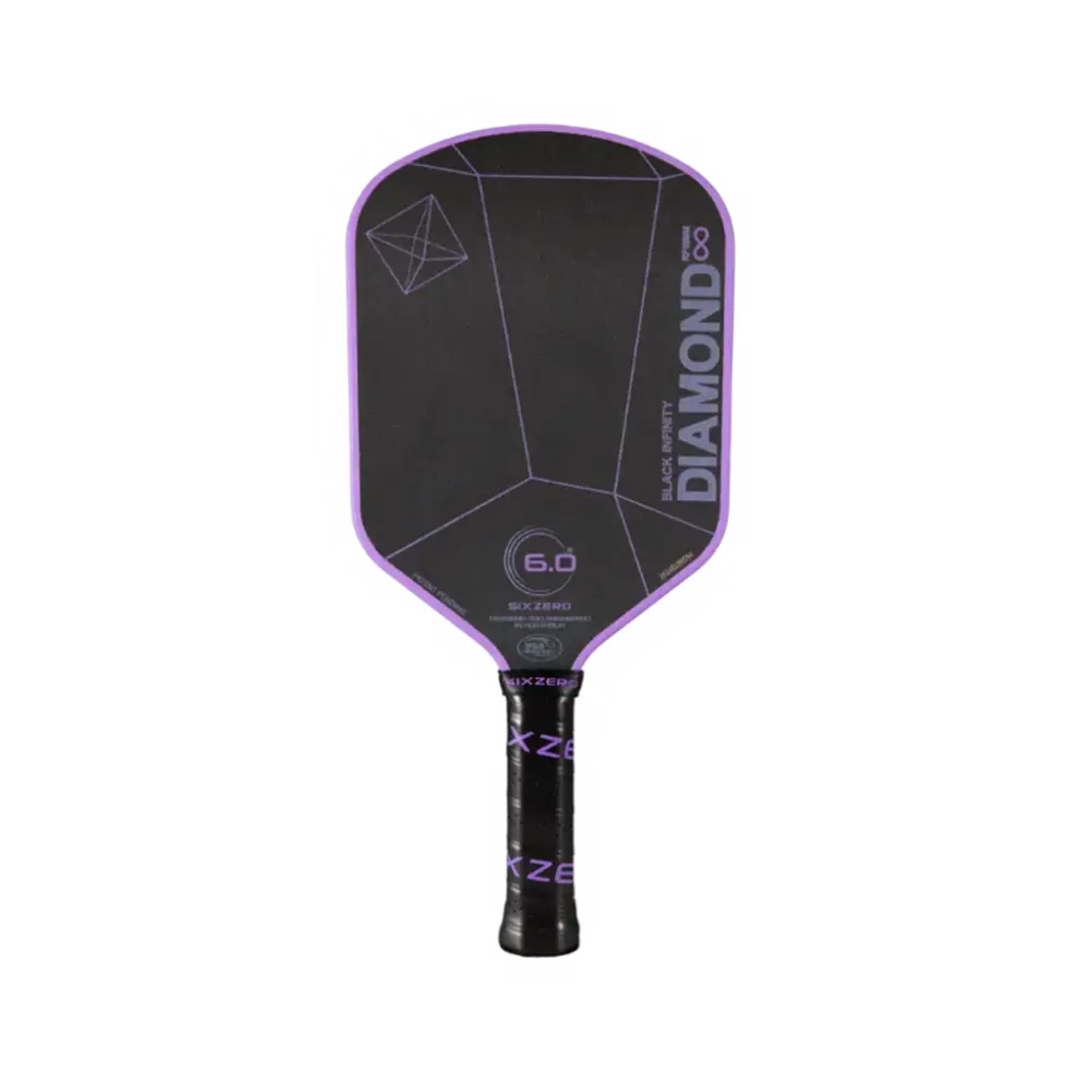 Vợt Pickleball Six Zero Infinity Edgeless Black Diamond Power 'Amethyst'