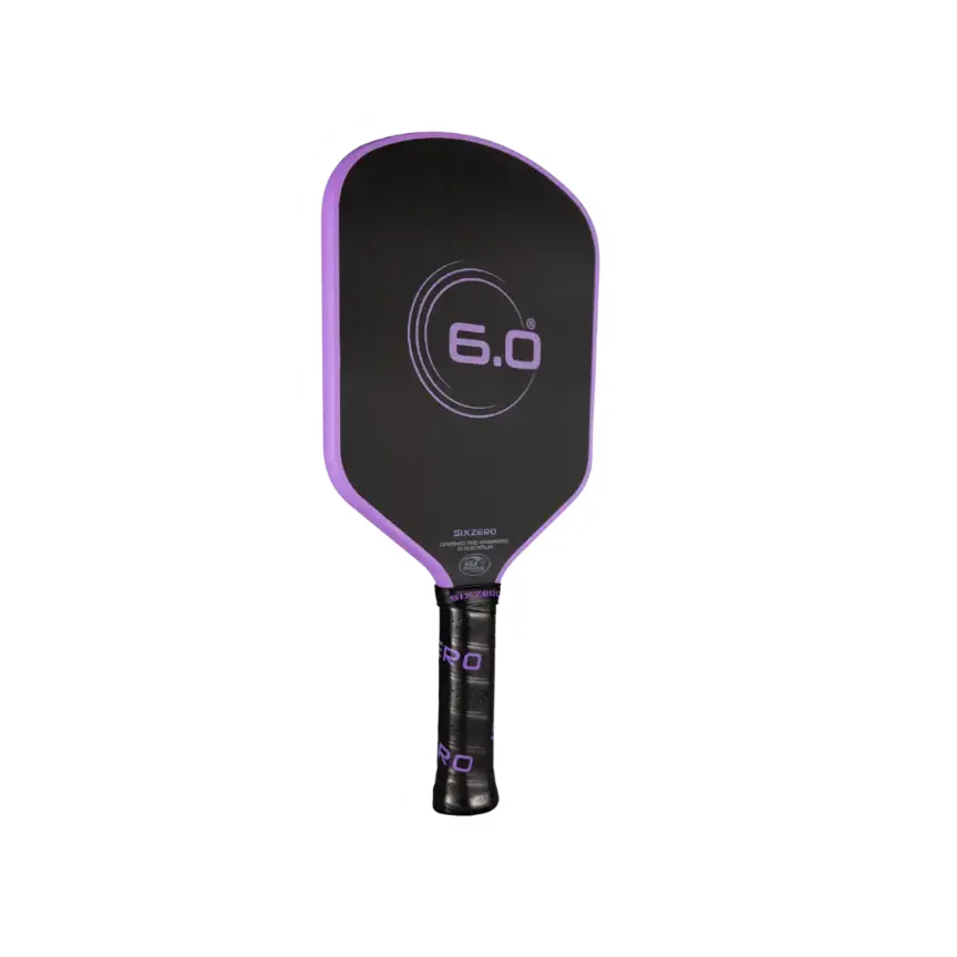Vợt Pickleball Six Zero Infinity Edgeless Black Diamond Power 'Amethyst' - Ảnh 3