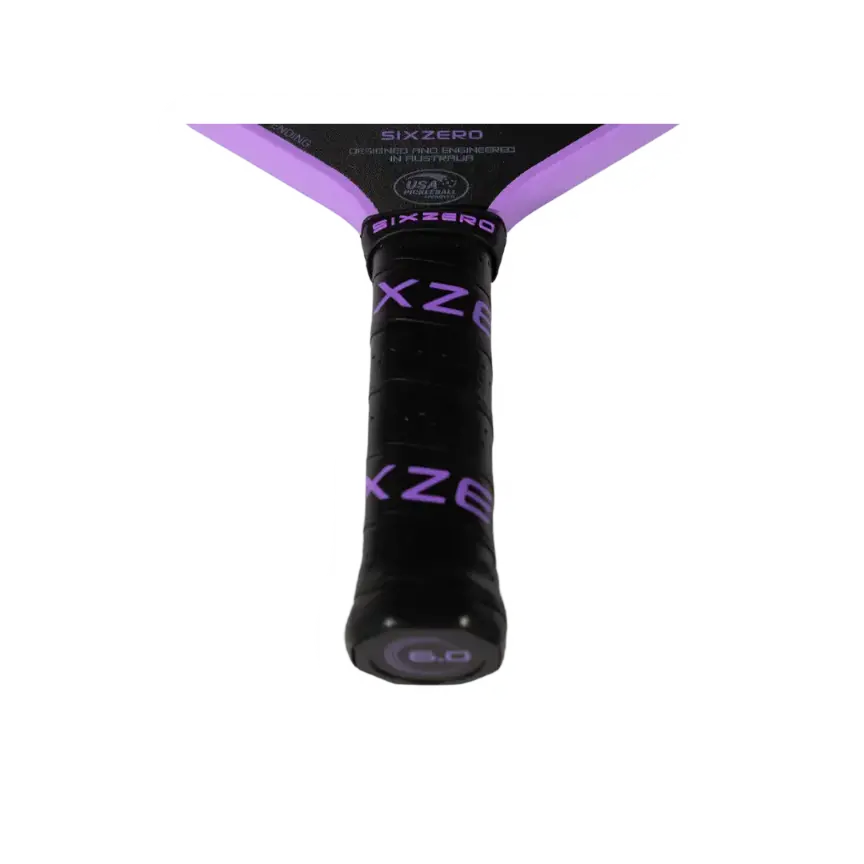 Vợt Pickleball Six Zero Infinity Edgeless Black Diamond Power 'Amethyst' - Ảnh 4