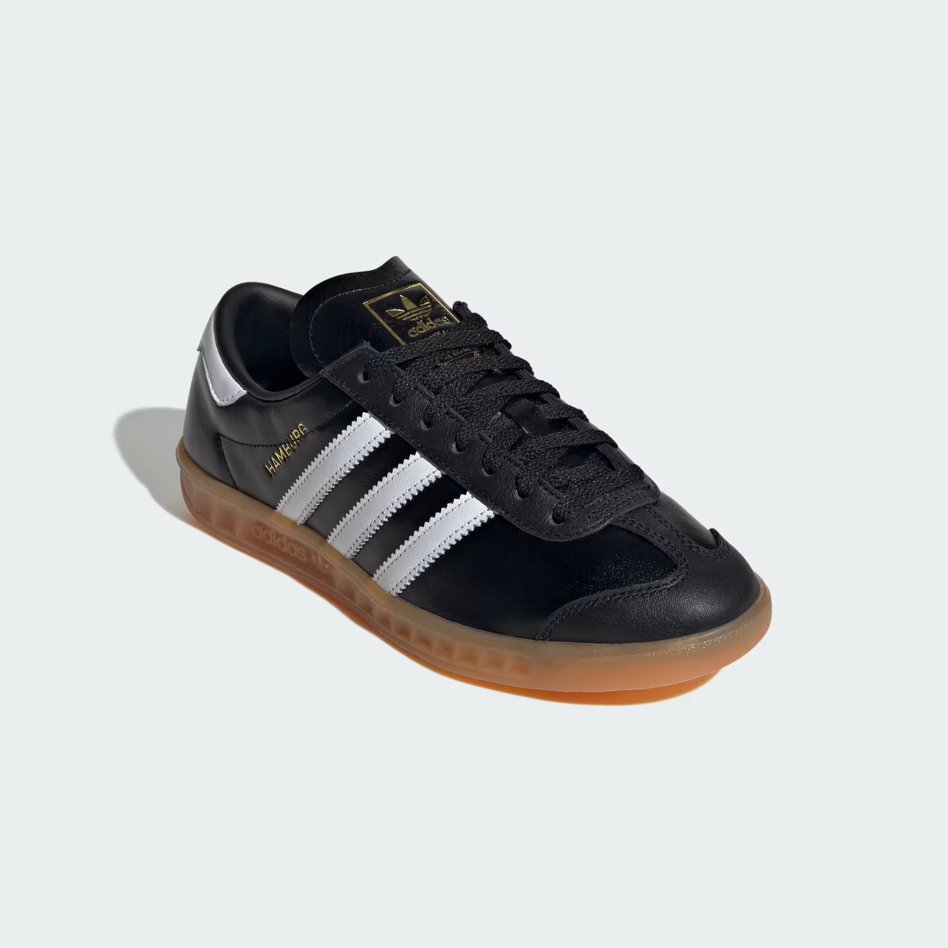 Giày Adidas Hamburg Core 'Black Cloud White Gum' JI2626 - Ảnh 4
