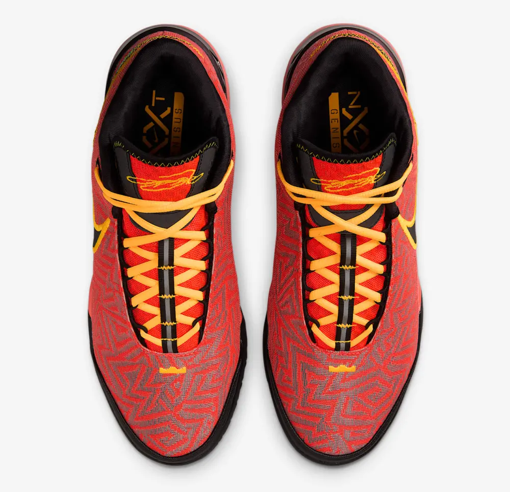 Alternative view of Giày Nike LeBron NXXT Genisus EP ‘Laser Orange’ HF0711-600