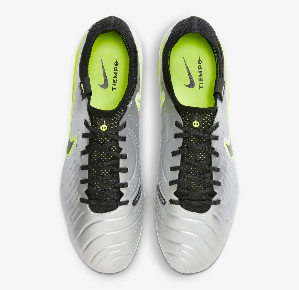 Alternative view of Giày Nike Tiempo Legend 10 Elite FG ‘Metallic Silver’ DV4328-001
