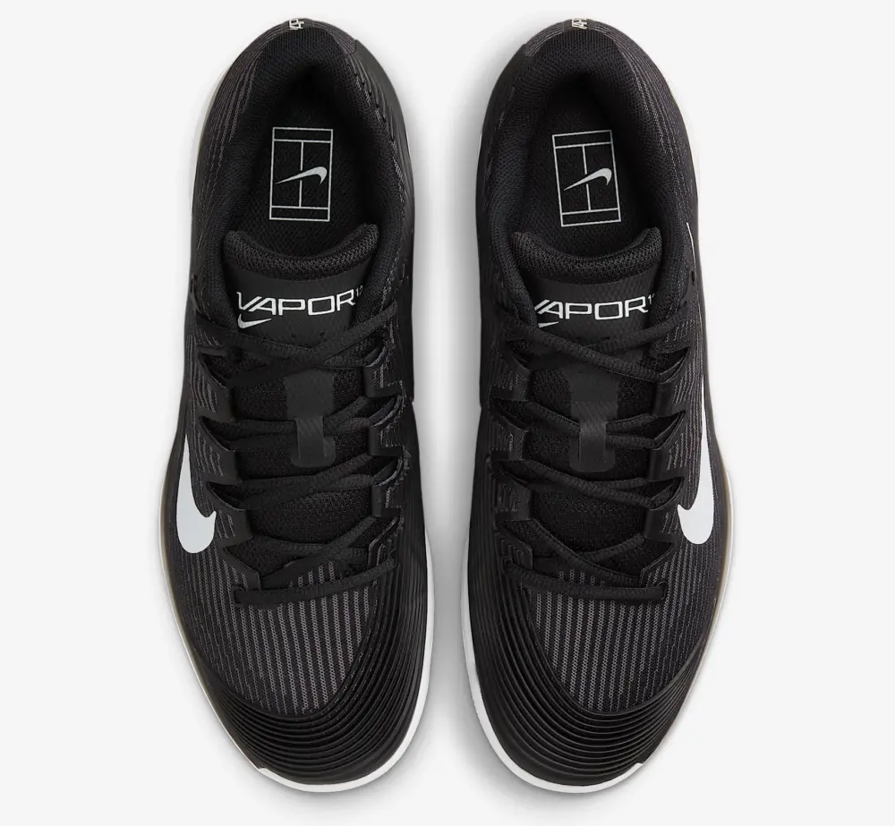 Giày Nike Court Air Zoom Vapor 12 HC ‘Black Dark’ FV5552-001 - Ảnh 5