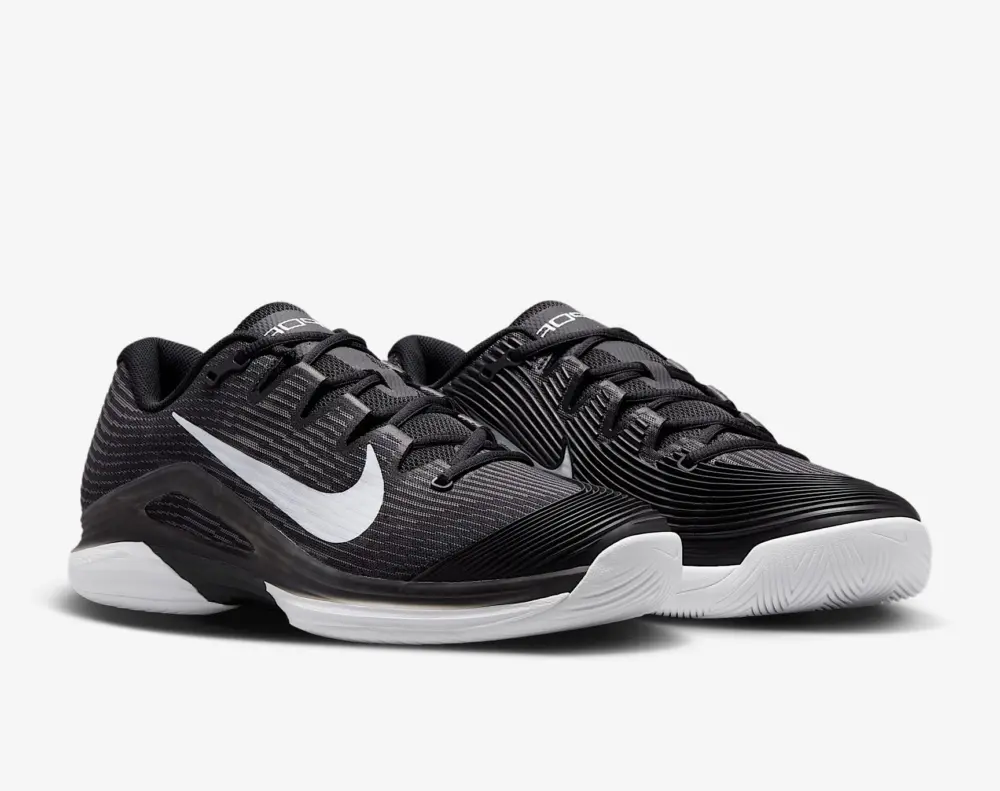 Giày Nike Court Air Zoom Vapor 12 HC ‘Black Dark’ FV5552-001 - Ảnh 4