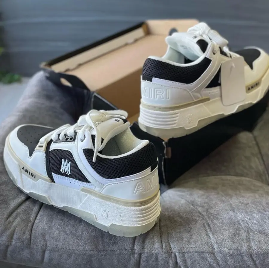Alternative view of Giày Amiri MA-1 ‘Black White’ MFS012-111