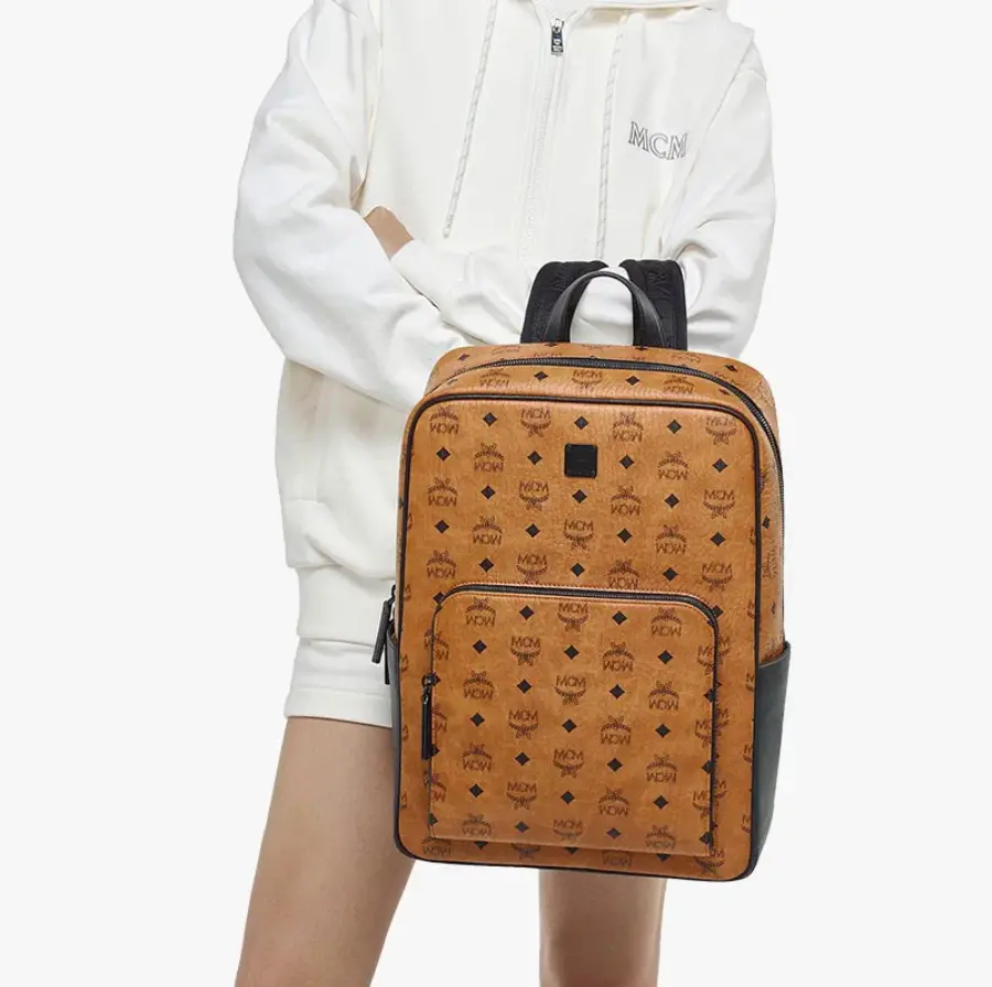 Alternative view of Balo MCM Aren Backpack ‘Cognac’ MMKDSTA01CO001