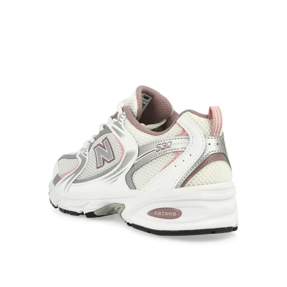 Giày New Balance 530 ‘White Silver Ice Wine’ MR530SGC - Ảnh 3