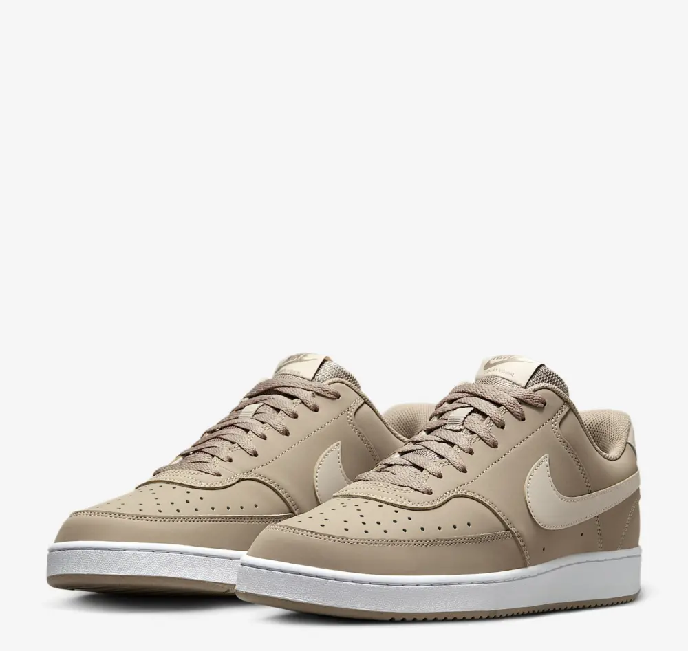 Giày Nike Court Vision Low ‘Khaki White’ HM6193-247 - Ảnh 4