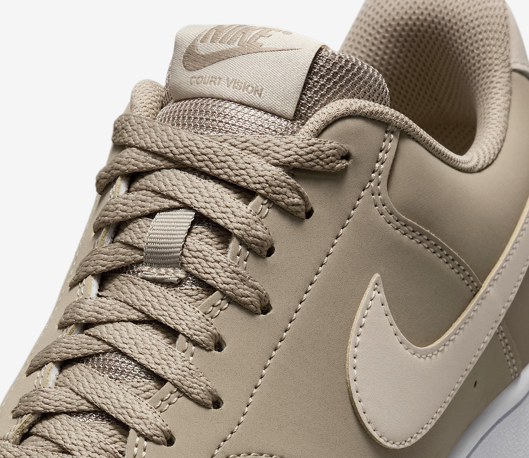Alternative view of Giày Nike Court Vision Low ‘Khaki White’ HM6193-247