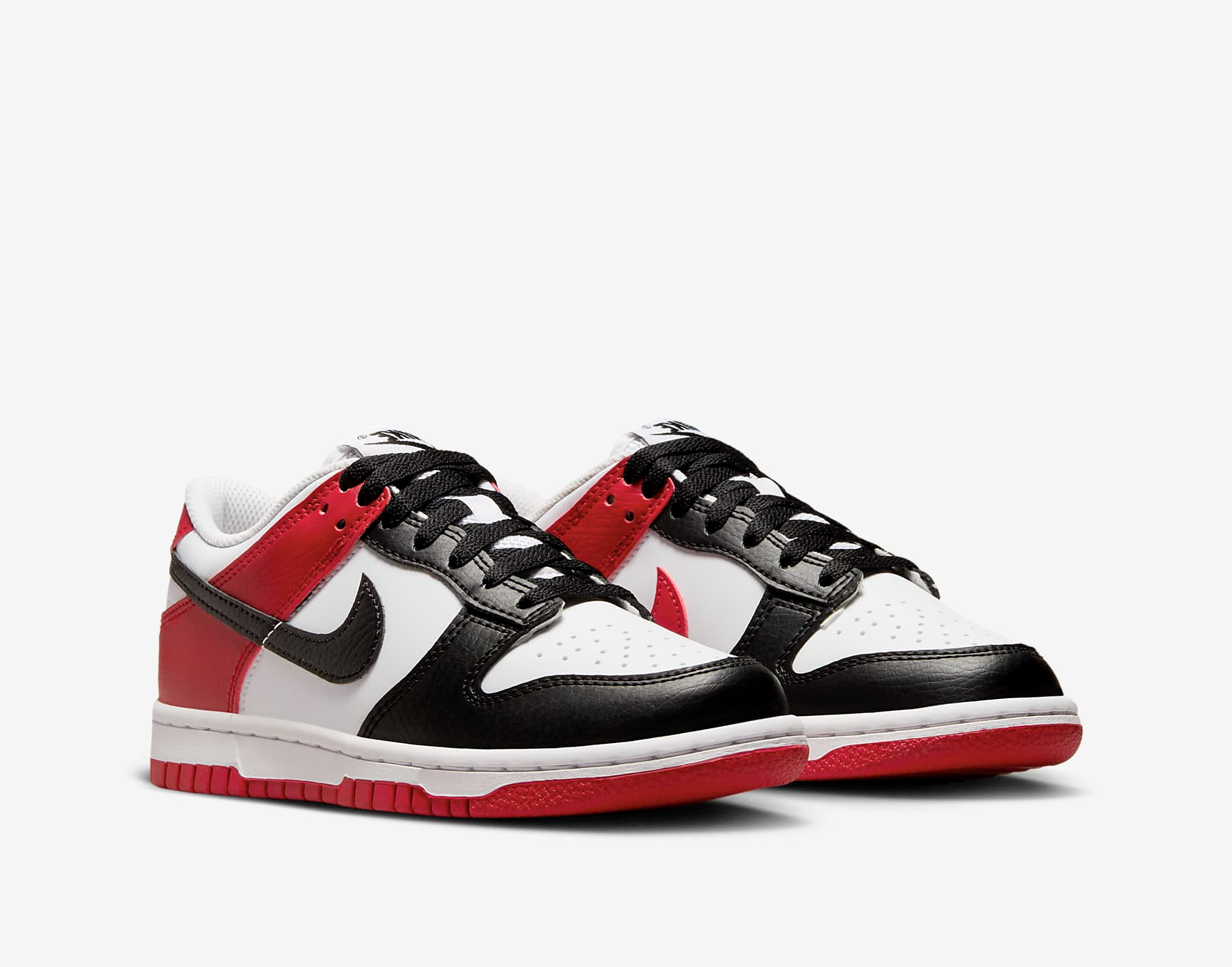 Giày Nike Dunk Low GS ‘Black Toe’ HF9980-600 - Ảnh 4
