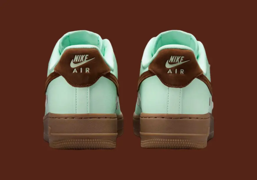 Giày Nike Air Force 1 Low '07 LX Mint Foam Cacao Wow Mini Swoosh IB8894-329 - Ảnh 4