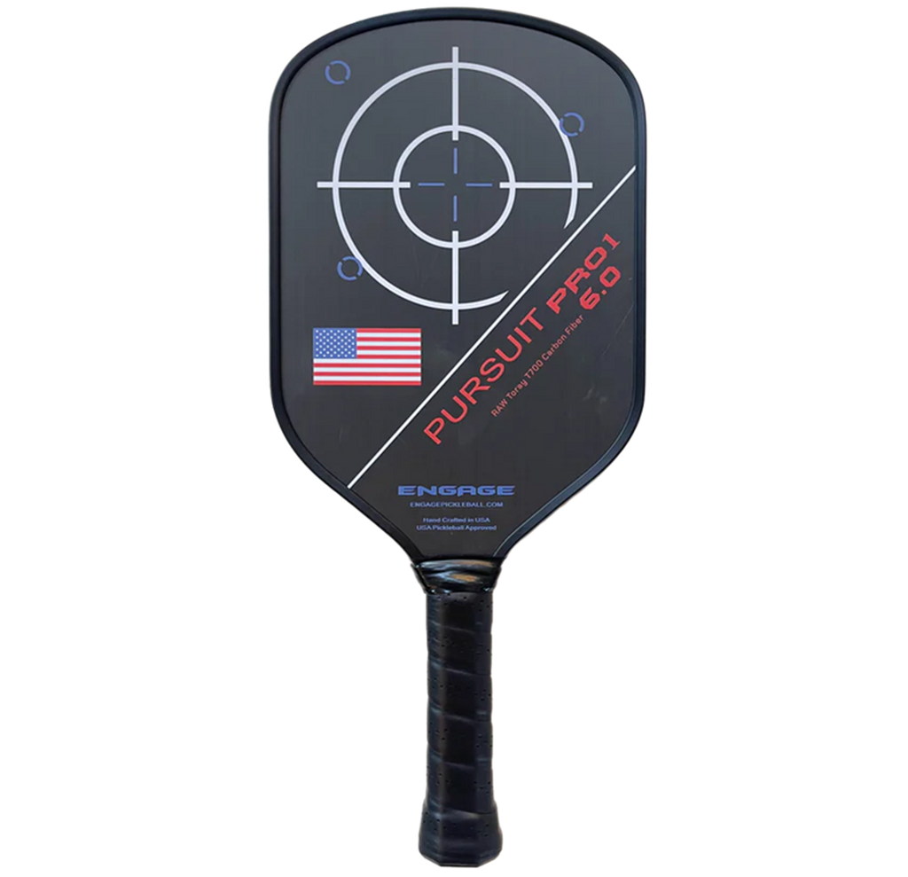 Vợt Pickleball Racket Engage Pursuit Pro1 6.0 Power Series ‘White Red Blue’