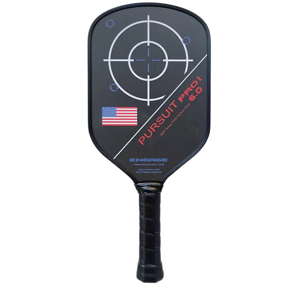 Vợt Pickleball Racket Engage Pursuit Pro1 6.0 Power Series ‘White Red Blue’