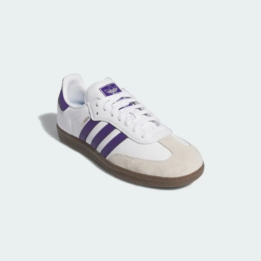 Giày Adidas Samba ADV ‘Cloud White Collegiate Purple’ IE6613 - Ảnh 5