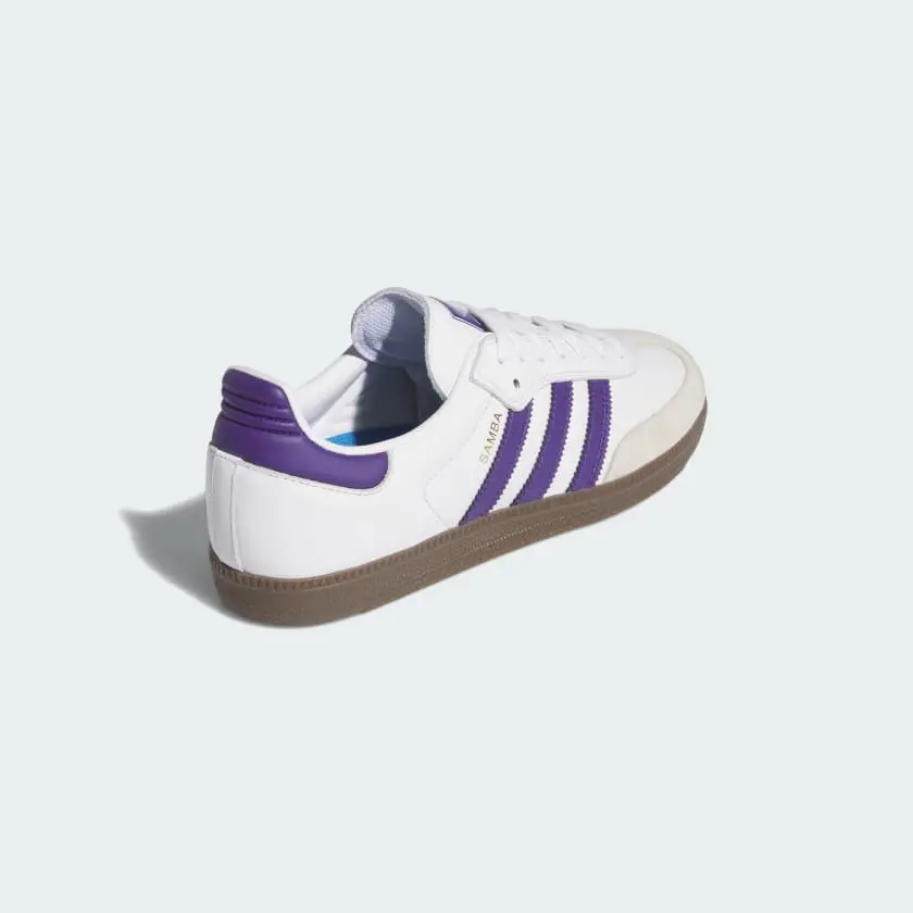 Giày Adidas Samba ADV ‘Cloud White Collegiate Purple’ IE6613 - Ảnh 4