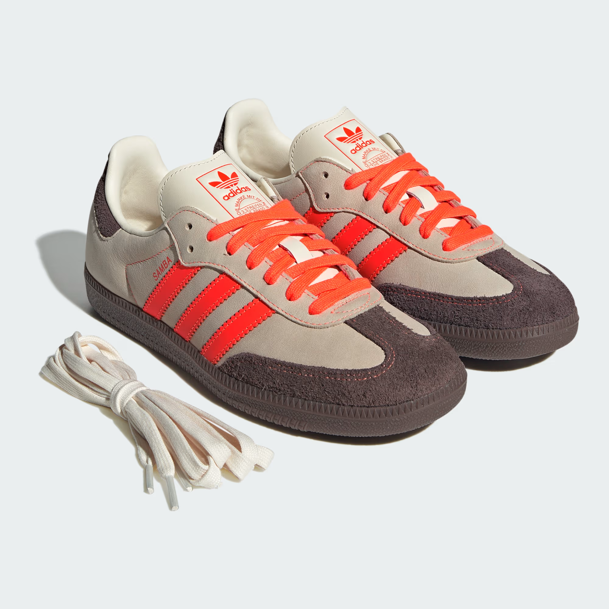 Giày Adidas Samba OG ‘Solar Orange Cream’ JI2732 - Ảnh 4