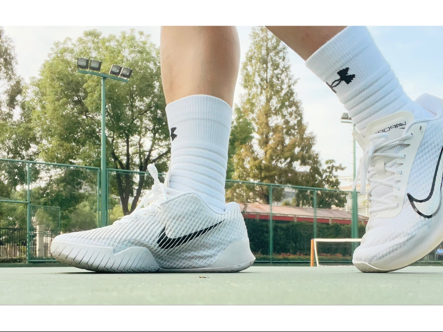 Giày Nike Court Air Zoom Vapor 11 ‘White Black’ DR6965-100 - Ảnh 5