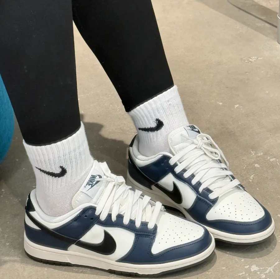 Giày Nike Wmns Dunk Low ‘Armory Navy’ HM6192-478 - Ảnh 5