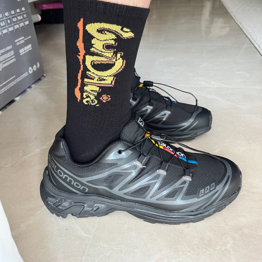 Giày Salomon x Slam Jam XT-4 ‘Black Magnet’ L41706100 - Ảnh 4