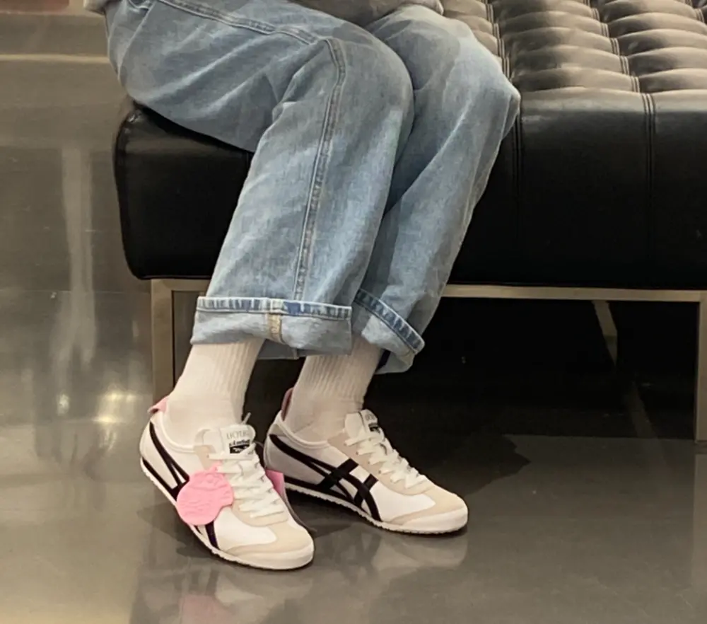 Alternative view of Giày Onitsuka Tiger MEXICO 66 'WHITE/BLACK' 1183C380-100