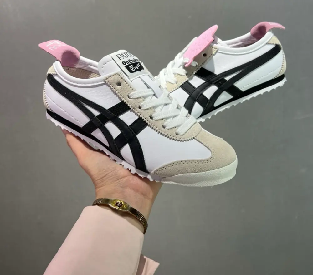 Giày Onitsuka Tiger MEXICO 66 'WHITE/BLACK' 1183C380-100 - Ảnh 3