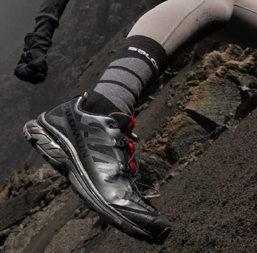 Alternative view of Giày Salomon x Slam Jam XT-4 ‘Black Magnet’ L41706100