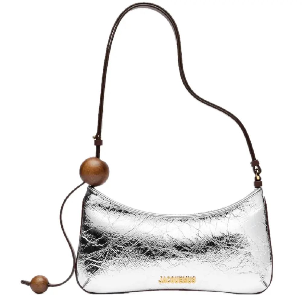 Túi Jacquemus The Bisou ‘Silver’ 231BA057-3192-980
