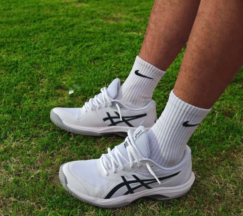 Giày Asics Game FF 'White Black' 1041A489-101 - Ảnh 3