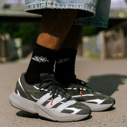 Giày Adidas Lightblaze 'Carbon Grey' JQ9972 - Ảnh 4