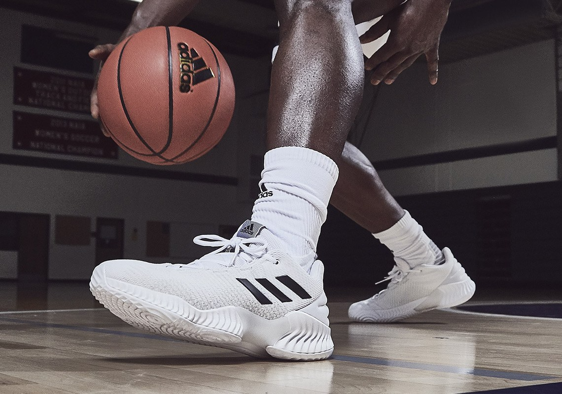 Giày Adidas Pro Bounce 2018 ‘White Black’ FW5745 - Ảnh 4