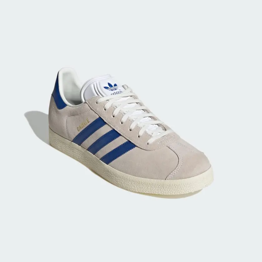 Giày Adidas Gazelle x Manchester United ‘Off White’ IH2633 - Ảnh 4
