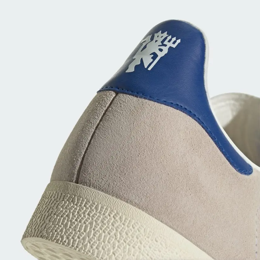 Giày Adidas Gazelle x Manchester United ‘Off White’ IH2633 - Ảnh 3