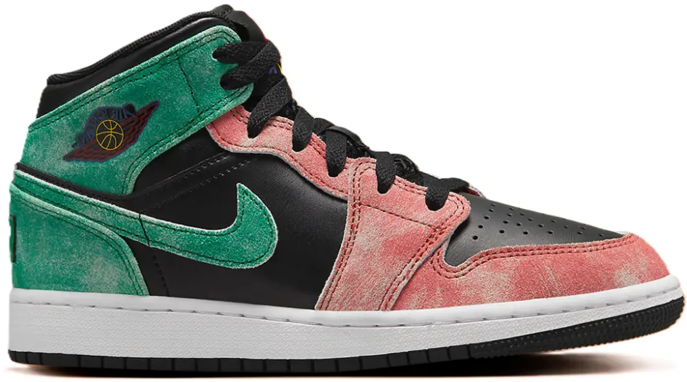 Giày Nike Air Jordan 1 Mid SE GS ‘MJ’s Playground’ FQ1292-003